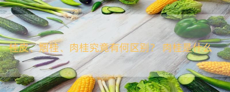 桂皮、烟桂、肉桂究竟有何区别？ 肉桂是什么