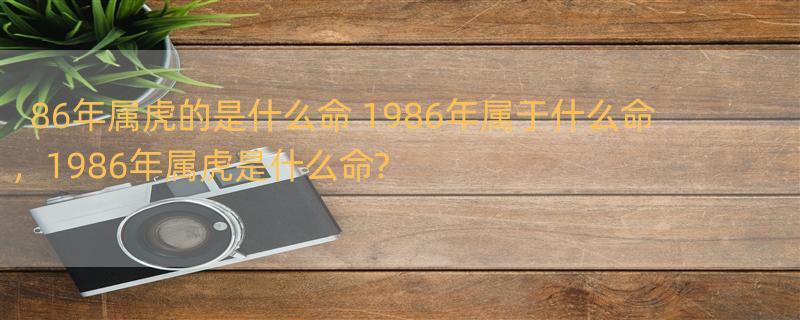 86年属虎的是什么命 1986年属于什么命，1986年属虎是什么命?