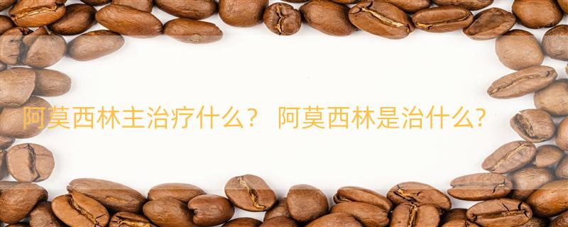 阿莫西林主治疗什么？ 阿莫西林是治什么?